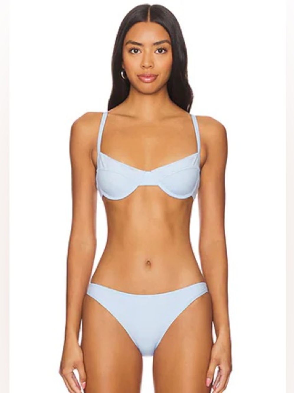 NWT A.L.C. Dylan bikini top sky blue size medium